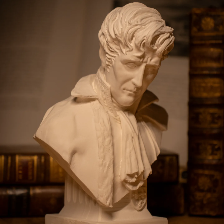 Petit buste René-François de Chateaubriand – XIXᵉ siècle
