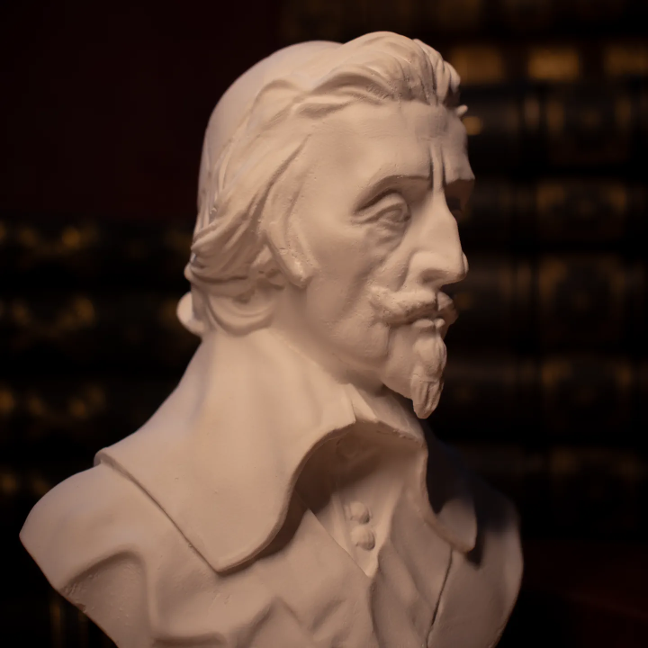 Petit buste du Cardinal Richelieu – XVIIᵉ siècle