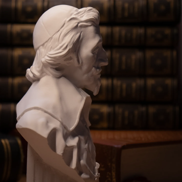 Petit buste du Cardinal Richelieu – XVIIᵉ siècle