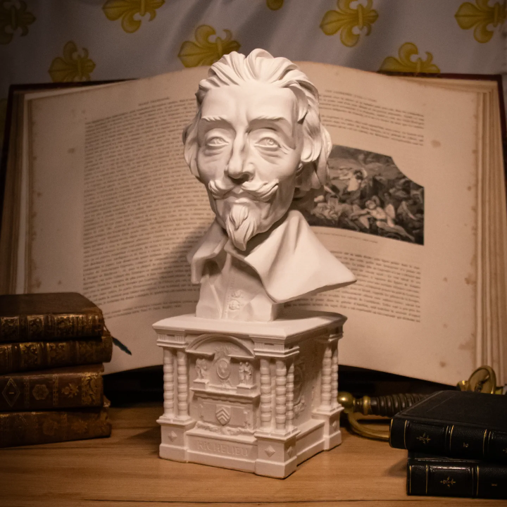 Grand buste du Cardinal Richelieu – XVIIᵉ siècle