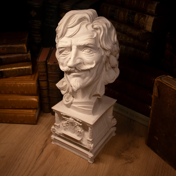 Grand buste de Cyrano de Bergerac – XVIIᵉ siècle