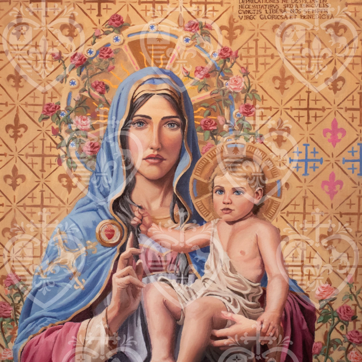 Portrait de la Vierge à l'Enfant – ou Madone