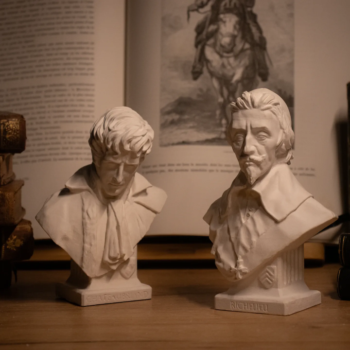 Lot Petits Hommages – Cardinal Richelieu et Chateaubriand – XVII-XIXᵉ siècle
