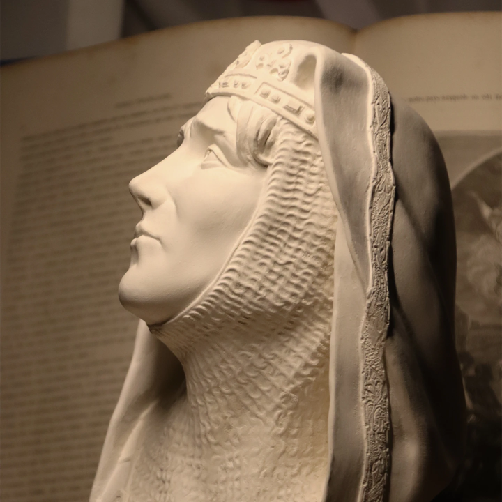 Grand buste de Baudouin IV de Jérusalem | Atelier Mezzadri