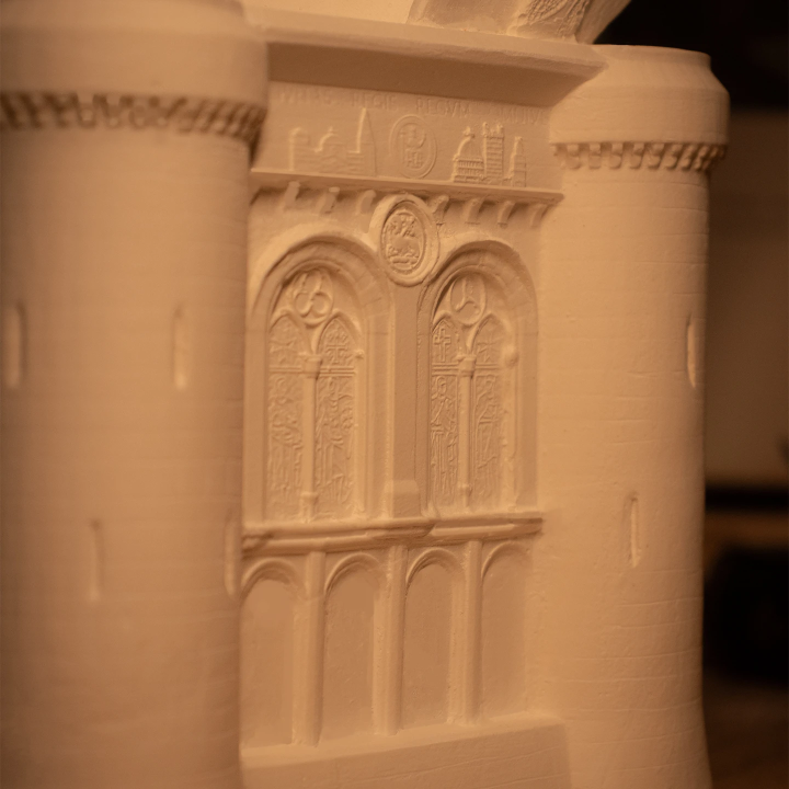 Grand buste de Baudouin IV de Jérusalem | Atelier Mezzadri