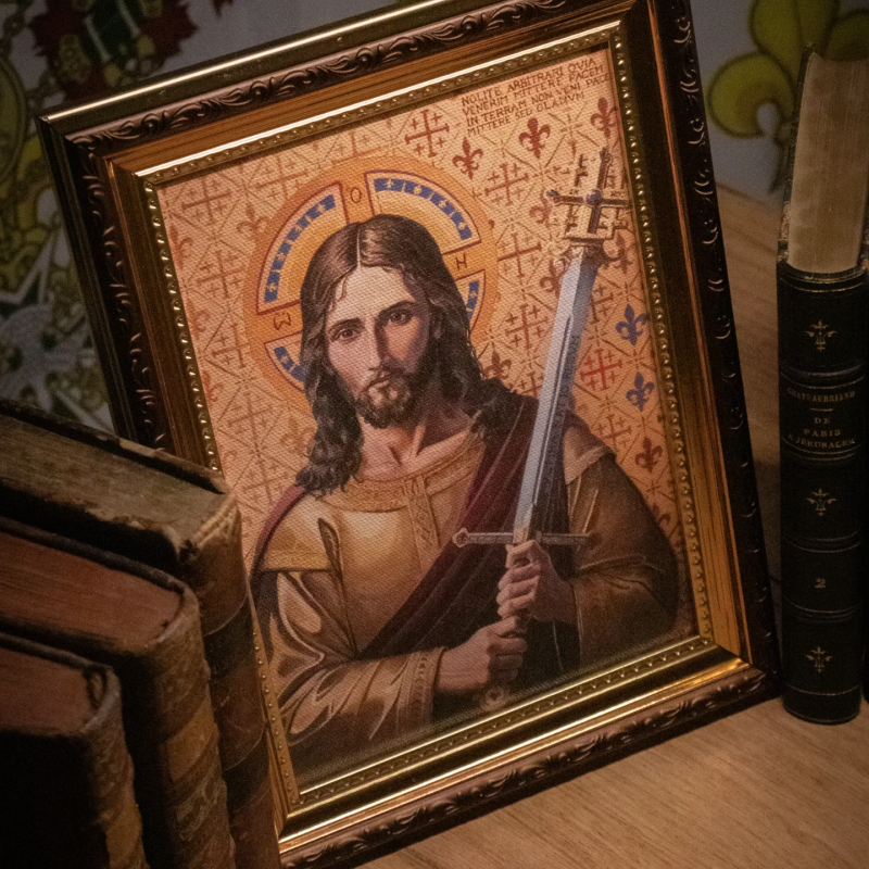 Toile du Christ Pantocrator