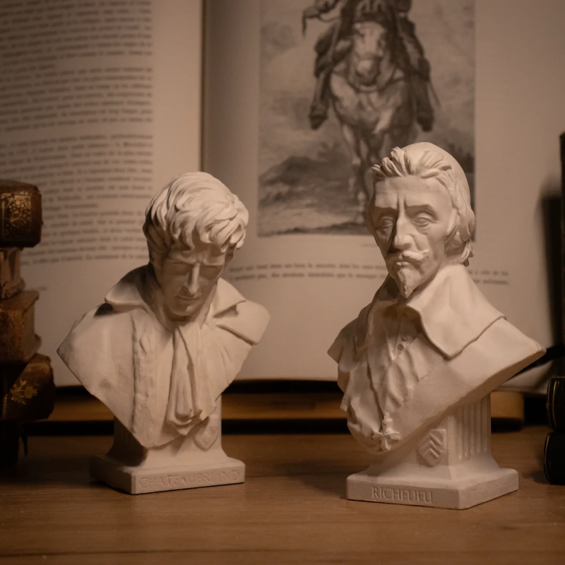 Lot Petits Hommages : Cardinal Richelieu et Chateaubriand