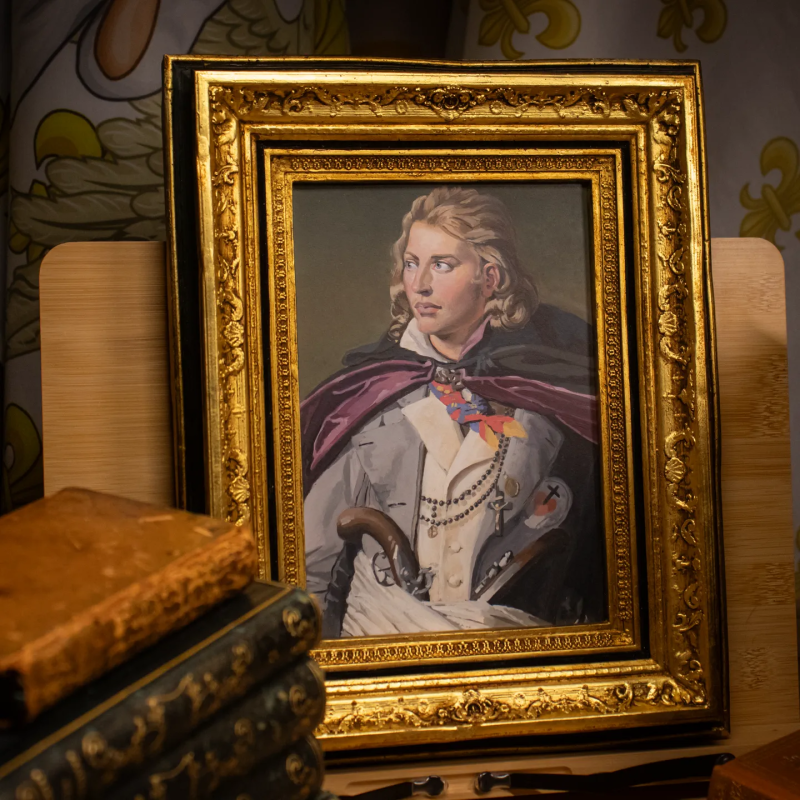 Portrait peint de Jacques Cathelineau, saint de l'Anjou