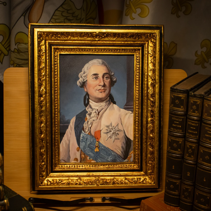 Portrait peint de Louis XVI, roi de France