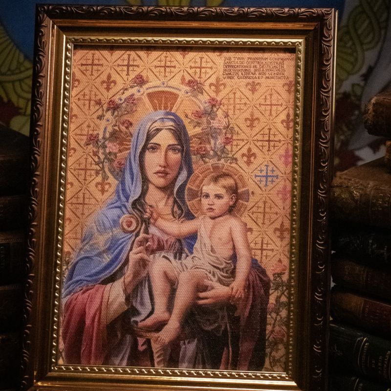 Portrait de la Vierge à l'Enfant, Madone